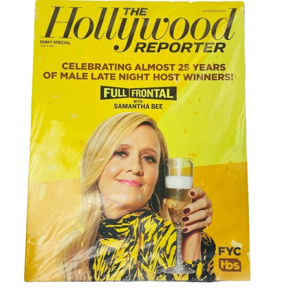 The Hollywood Reporter Magazine June 14 2021 Samantha Bee  Back Issue NEW u - Picture 1 of 1